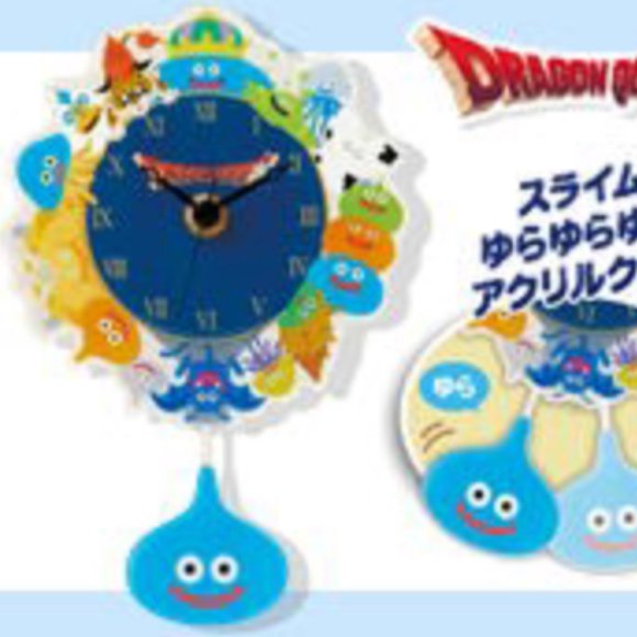 Taito Other - New Taito Dragon Quest AM Wall Clock Monster Slime Anime